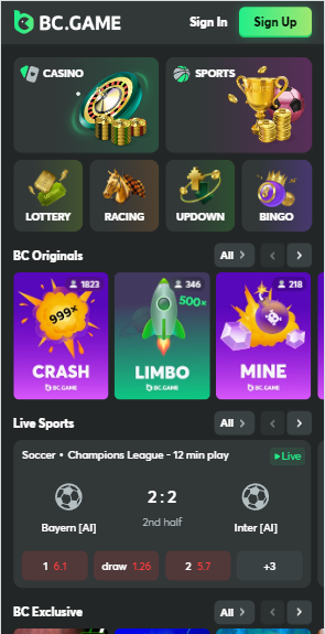 Experience the Thrill of BC Game Slots USA Experience the Thrill of BC Game Slots USA