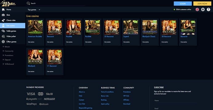 a-z online casinos uk