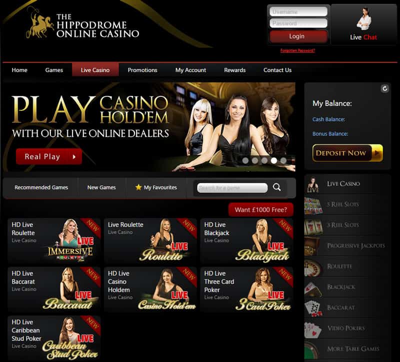 4 card poker online casino