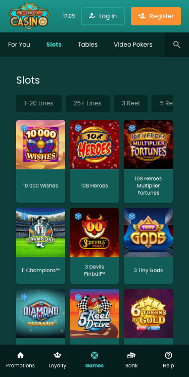 online casino software providers